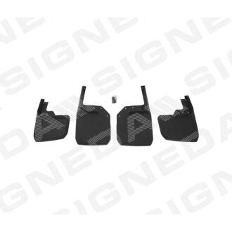 Фото автозапчастини бризковики передній+задній JEEP WRANGLER, 07 - 18 SIGNEDA PCR11102SET