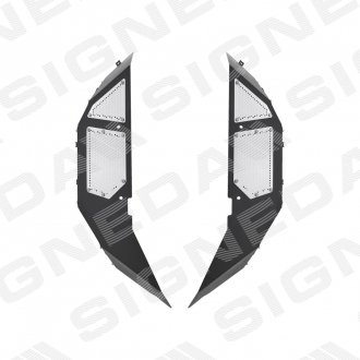 Фото автозапчасти подкрылок задній JEEP WRANGLER, 18 - SIGNEDA PCR11117SET