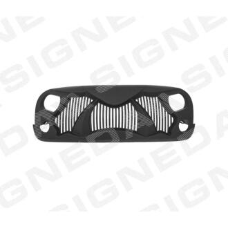 Фото автозапчастини решітка радіатора JEEP WRANGLER, 07 - 18 SIGNEDA PCR99077GA