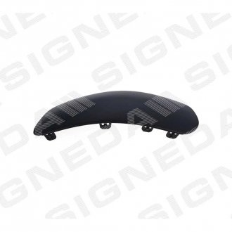 Фото автозапчасти молдинг бампера чорна CITROEN C3 (FC), 05 - 10 (7452HF) SIGNEDA PCT04018MALN