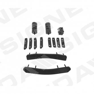 Фото автозапчасти кронштейн запасне колесо, задній JEEP WRANGLER, 18 - SIGNEDA PDG44836SET