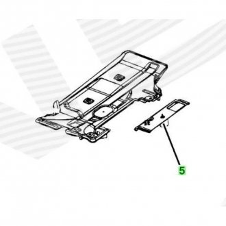 Фото автозапчасти нижняя защита SIGNEDA PDG98107OL