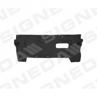 Фото автозапчасти защита двигателя NISSAN QASHQAI, 10 - 13 (75890-BB00A) SIGNEDA PDS60082A