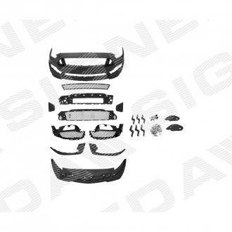 Фото автозапчасти передний бампер SIGNEDA PFD04337SHGT