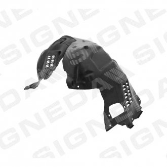 Фото автозапчасти подкрылок SHELBY GT350 FORD MUSTANG, 15 - 17 (FR3Z-16103D) SIGNEDA PFD11222BL (фото 1)