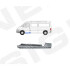 Фото автозапчастини пороги автомобиля FORD TRANSIT, 08.94 - 02.00 (2515045) SIGNEDA PFD76011EL (фото 2)