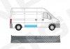 Фото автозапчастини залізо дверей | citroen jumper/fiat ducato/peugeot boxer, 04.94 - 02.02 SIGNEDA PFT88009A (фото 1)