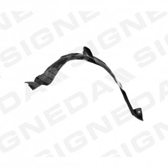 Фото автозапчасти подкрылок висока якість MAZDA 626, 09.92 - 07.97 (G535E56131AD) SIGNEDA PMZ11026AR (фото 1)