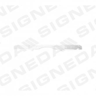 Фото автозапчастини відбійник білий OPEL ASTRA (J), 09 - 15 (13264408) SIGNEDA POP04055EA