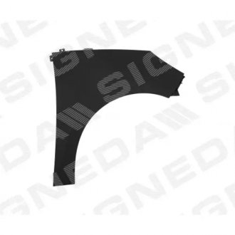 Фото автозапчастини крило (.12-), ґрунтований, пластиковий RENAULT SCENIC, 09 - 13 (631007894R) SIGNEDA PRN10090AR