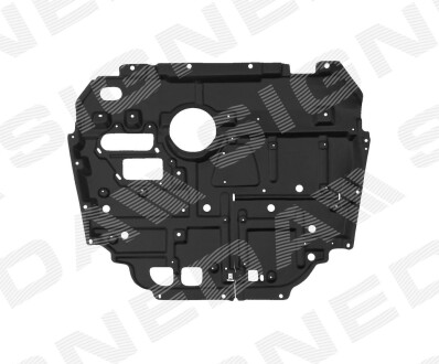 Фото автозапчастини захист двигуна TOYOTA PRIUS (XW30), 12 - 16 (51410-12105) SIGNEDA PTY60068A