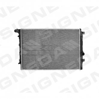 Фото автозапчасти радиатор 1.4TSI, 1.8TSI, 2.0 L, 2.0TDI, EDA\\\Cooling SKODA YETI (5L), 09.09 - 09.13 (5K0121251Q) SIGNEDA RA13423Q