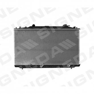 Фото автозапчасти радиатор 2.0L, 2.4L 16V, MT/AT, EDA\\\Cooling HONDA ACCORD, 08 - 12 (19010RL2G51) SIGNEDA RA63138Q