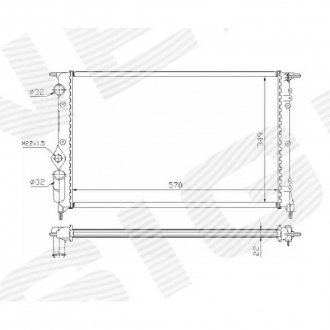 РАДИАТОР SIGNEDA RA63925A