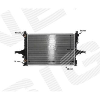 Фото автозапчасти радиатор MT/AT, Алюміній, Mahle-Behr VOLVO S60 (RS), 11.00 - 03.04 (30723909) SIGNEDA RA65553AM