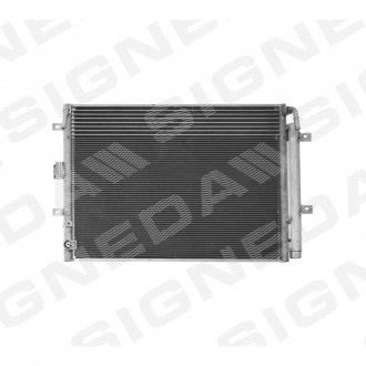 Фото автозапчасти радиатор кондиционера 2.0 L, 2.7L, EDA\\\Cooling FORD EDGE, 15 - 18 (F2GZ19712A) SIGNEDA RC30005