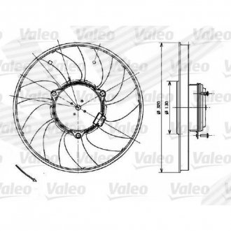 Фото автозапчастини дифузор SIGNEDA RD209749VA