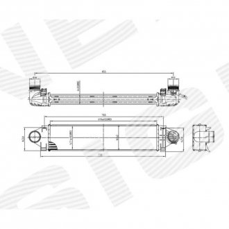 Фото автозапчастини інтеркулер 2.0D, 2.0T, D3, D4, D5, T6 LAND ROVER DISCOVERY SPORT, 14 - (31338474) SIGNEDA RI96471