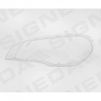 Фото автозапчасти стекло передней фары прозорий, XENON BMW X5 (E70), 04.10 - 11.13 SIGNEDA SBM1152L (фото 1)