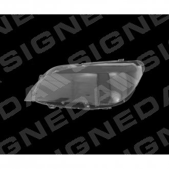 Фото автозапчастини скло передньої фари прозорий BMW 7 (F01), 08 - 15 SIGNEDA SBM1156L