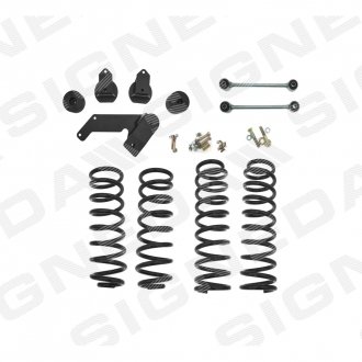 Фото автозапчастини пружина амортизатора JEEP WRANGLER, 07 - 18 SIGNEDA SPCR8001SET