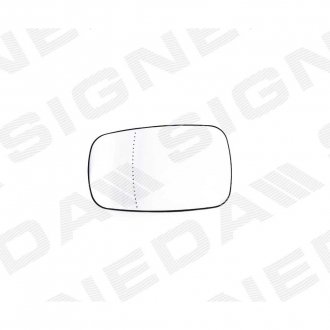 Скло дзеркала з підставкою SIGNEDA SRNM1010EL (фото 1)