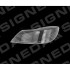 Фото автозапчасти стекло передней фары SKODA OCTAVIA, 09 - 13 SIGNEDA SSD1108L (фото 1)