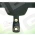 Фото автозапчасти лобовое стекло 10-18, 5DR, H/B, з датчиком дощу CITROEN C4 (B7), 10 - 18 (2746AGNMVW1B) SIGNEDA STCT0014A (фото 2)