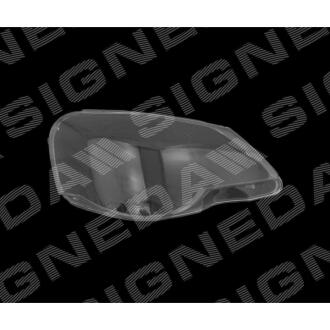 Фото автозапчасти стекло передней фары VW POLO (IVF), 05 - 09 SIGNEDA SVG1168R (фото 1)