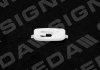 Фото автозапчастини пластмасові кріплення 30mm x 13mm x 6mm AUDI A4 (B5), 94 - 99 (8L0853909) SIGNEDA T78410 (фото 2)