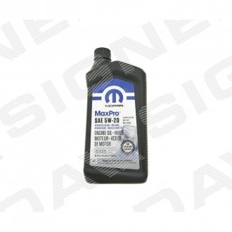 Фото автозапчастини масло 5w-20 MOPAR, 5W-20, 1L, CHRYSLER 200, 11 - 14 (68518202AA) SIGNEDA TPDG005AO