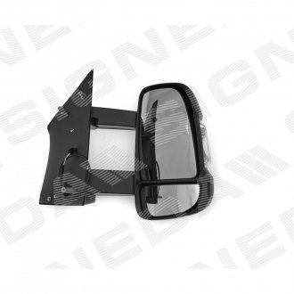 Фото автозапчасти зеркало механічний, CONVEX, з поворотом CITROEN JUMPER (250), 06 - 14 SIGNEDA VFTM1051MR