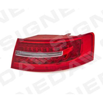 Фото автозапчасти задний фонарь Depo, SDN, зовнішній, Led, ECE AUDI A6 (C6), 08 - 11 (4F5945096AB) SIGNEDA ZAD191165RD