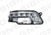 Фото автозапчасти фара дневного света Led MERCEDES BENZ (E-KL W212), 02.13 - 16 (A2128200756) SIGNEDA ZBZ1643L (фото 1)