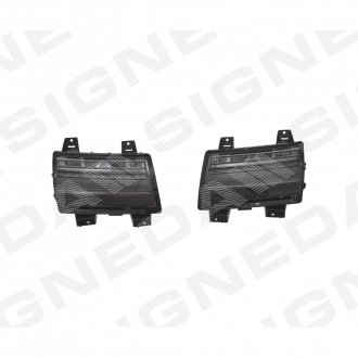 Фото автозапчасти фара дневного света Led, комплект JEEP WRANGLER, 18 - SIGNEDA ZCR1637SET