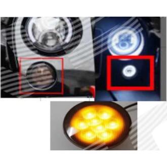 Фото автозапчастини протитуманна фара Led, Led, комплект JEEP WRANGLER, 07 - 18 SIGNEDA ZCR2057SET