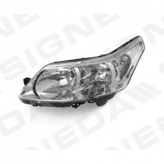 Фото автозапчасти передняя фара SIGNEDA ZCT1127L