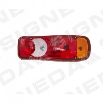 Фото автозапчасти задний фонарь Depo, ECE CITROEN JUMPER (230), 04.94 - 02.02 (8200136958) SIGNEDA ZFT191309R