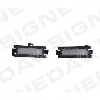 Фото автозапчасти подсветка номера led (- 14), комплект HYUNDAI ACCENT, 11 - 14 (EP89) SIGNEDA ZHNEP89