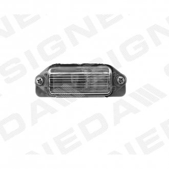 Фото автозапчасти фонарь подсветки номера з лампочкою MITSUBISHI OUTLANDER, 02 - 06 (MB623967) SIGNEDA ZMB1702