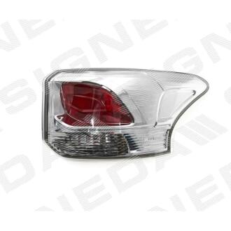 Фото автозапчастини задній ліхтар Depo, ECE MITSUBISHI OUTLANDER, 12 - 15 (8330A788) SIGNEDA ZMB191304R