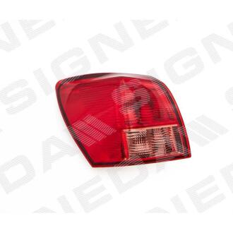 Фото автозапчасти задний фонарь Depo, зовнішній, ECE NISSAN QASHQAI, 07 - 10 (26559JD00A) SIGNEDA ZNS191009L