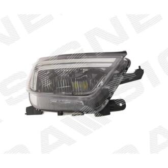 Фото автозапчастини передня фара BUICK ENCORE/USA, механічний, Led, DOT/SAE, з лампочками OPEL MOKKA X / BUICK ENCORE, 16 - 19 (42566571) SIGNEDA ZOP111411R