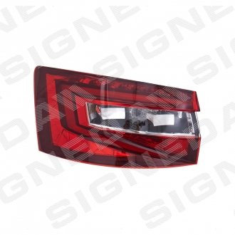 Фото автозапчасти задний фонарь OE, SDN,, Led SKODA SUPERB, 15 - 24 (3V5945207) SIGNEDA ZSD191328OL