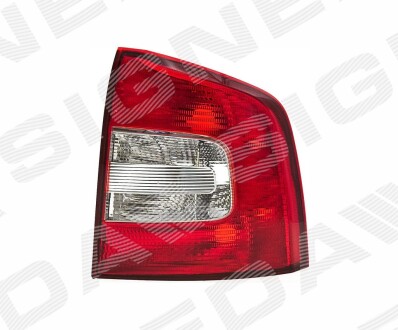 Фото автозапчасти задний фонарь Depo, KOMBI, (09-), червоний, ECE SKODA OCTAVIA, 09 - 13 (1Z9945112A) SIGNEDA ZSD1917R