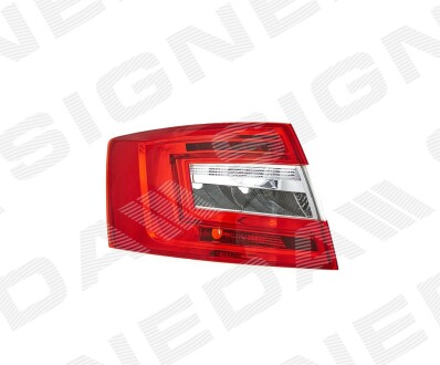 Фото автозапчастини задній ліхтар TYC, SDN, Led, ECE SKODA OCTAVIA (5E), 17 - 19 (5E5945111B) SIGNEDA ZSD1945L