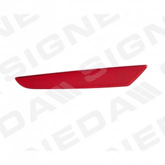 Фото автозапчастини відбивач в задній бампер | seat leon (5f), 11.12 - 20 SIGNEDA ZST1607L