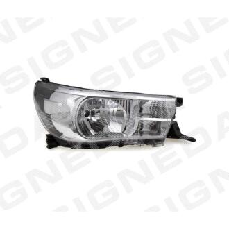 Фото автозапчастини передня фара TOYOTA HILUX (N120), 06.16 - (811100K690) SIGNEDA ZTY1200RK