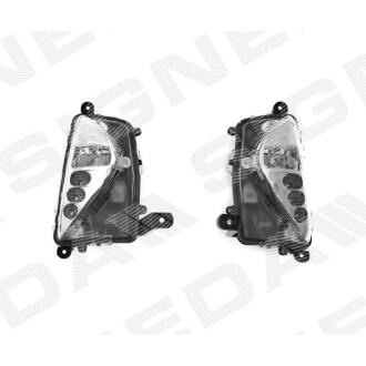 Фото автозапчасти противотуманная фара Led, комплект TOYOTA PRIUS (XW50), 16 - 22 (8122047020) SIGNEDA ZTY2080KSET