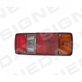 Фото автозапчастини задній ліхтар Truck, ECE MAN L2000, 93 - 05 (81252256198) SIGNEDA ZVG191112R